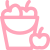 Apple bucket icon
